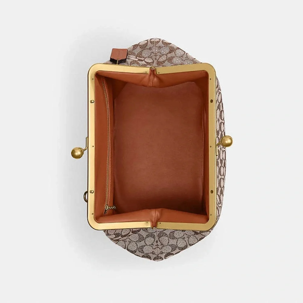 COACH CRYSTAL FRAME KISSLOCK - Picture 3 of 6